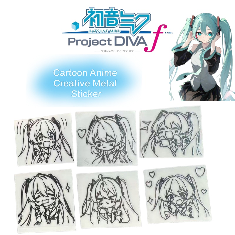 Laptop Original Accessories - Hatsune Miku cartoon anime character series