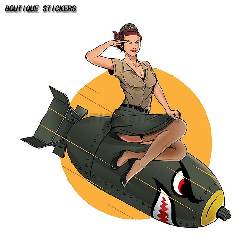 Laptop Accessories World - Creative World War II Car Sticker