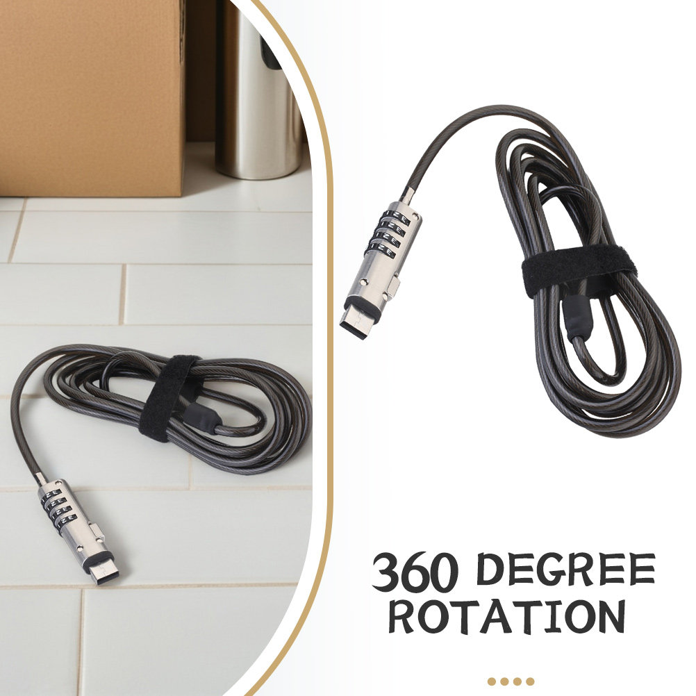 Portable Laptop Numeric Passwo - огляд і ціна Laptop Lock Cable