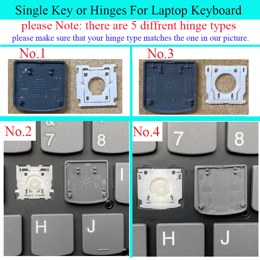 Key cap hinges Clip For Lenovo - огляд і ціна Laptop Accessories Hp