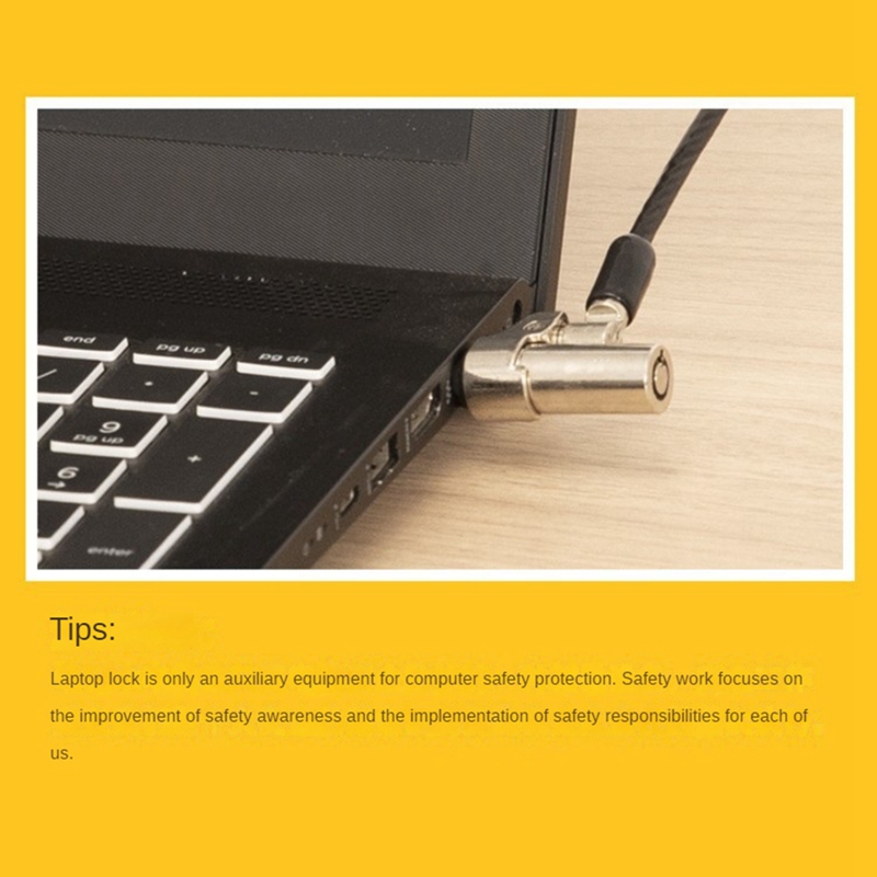 Computer Lock Laptop Lock Suit - огляд і ціна Laptop Accessories Hp