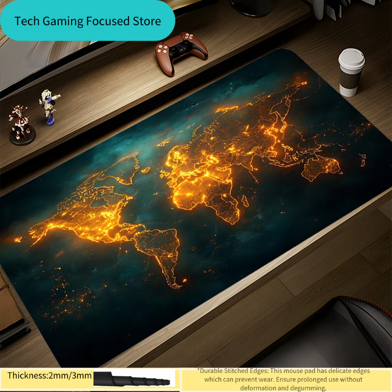 Mouse Pad World Map Mouse Pad  - огляд і ціна Laptop Accessories World