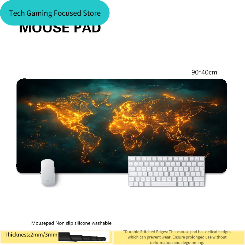 Mouse Pad World Map Mouse Pad  - огляд і ціна Laptop Accessories World