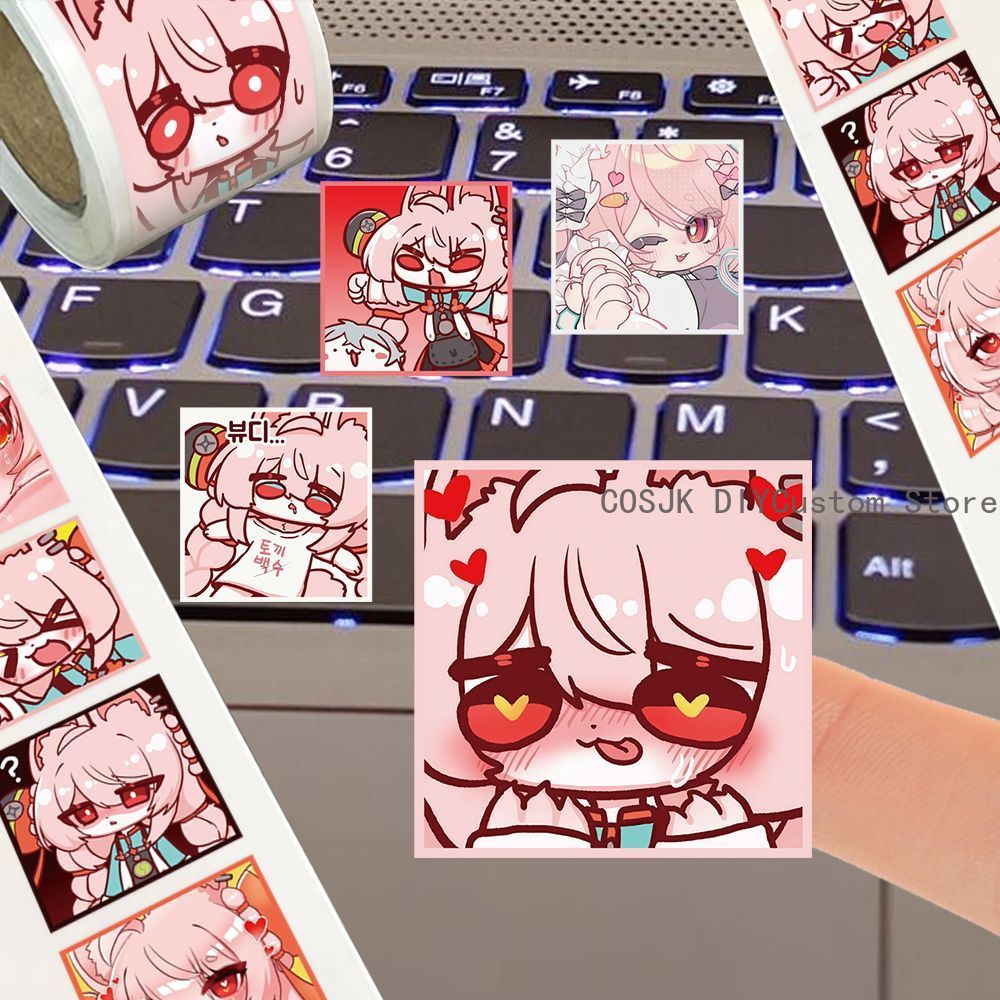 500Pc/Roll Anime Zenless Zone  - огляд і ціна Laptop Accessories For Students