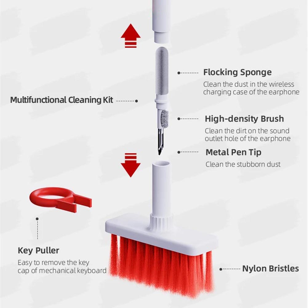 3-in-1 Cleaning Brush Kit Mech - огляд і ціна Laptop Accessories Cleaning Kit