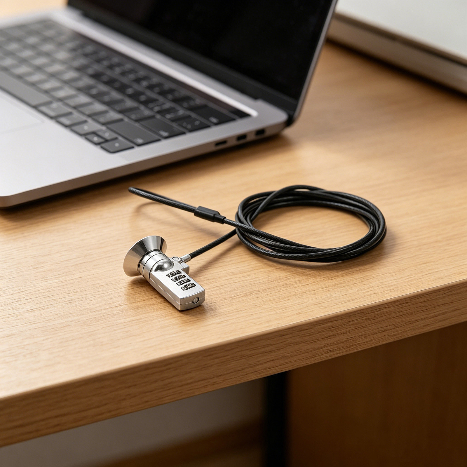 1Set Combination Laptop Lock 4 - огляд і ціна Laptop Lock Cable