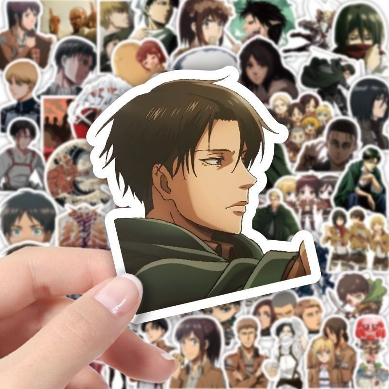 60Pcs Attack on Titan Anime St - огляд і ціна Laptop Original Accessories