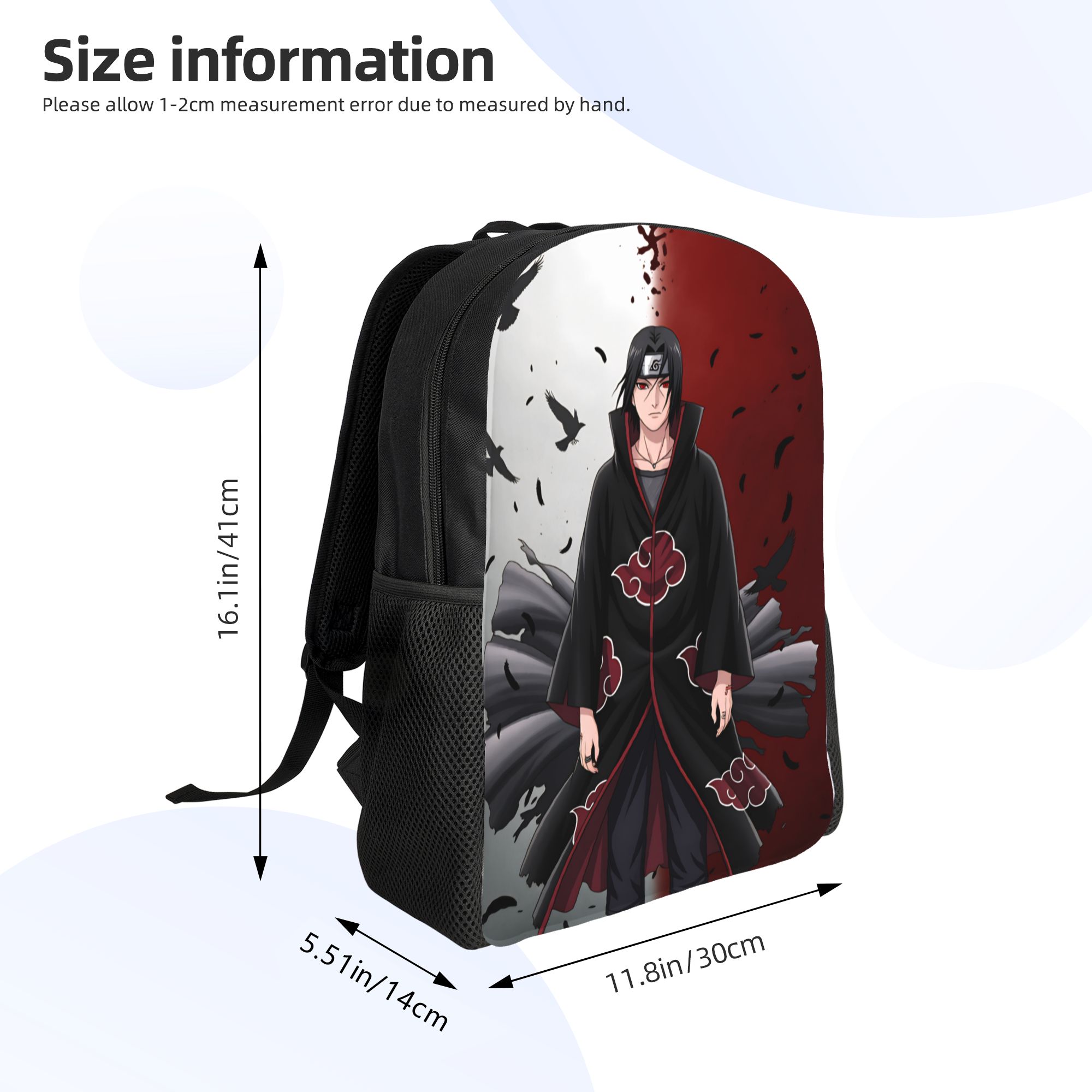 N-Narutoes Uchihas Sasukes Bac - огляд і ціна Laptop Accessories For Students