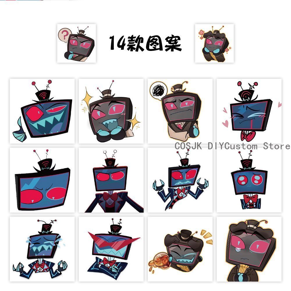 500Pc/Roll Anime Vox Q Version - огляд і ціна Laptop Accessories For Students