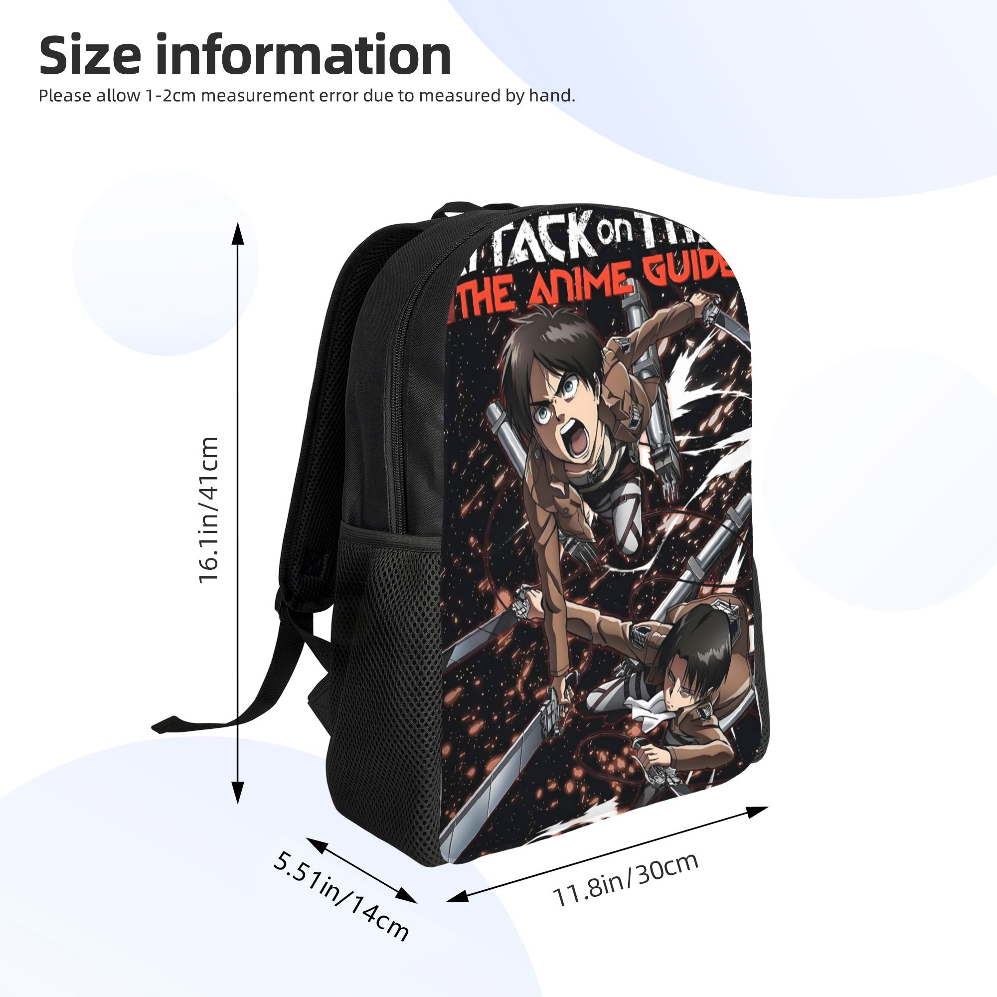 Attacks on Titans Travel Backp - огляд і ціна Laptop Accessories For Students