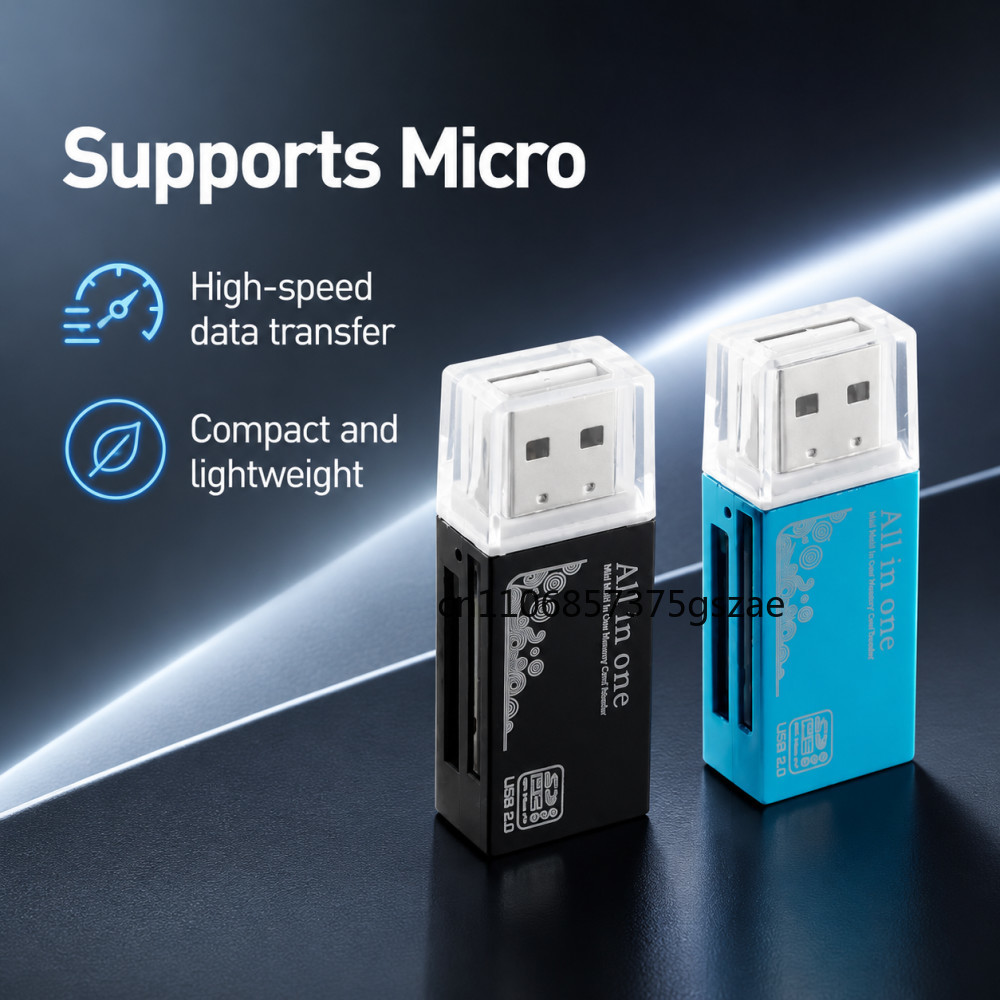 2 in 1 USB2.0 Card Reader Micr - огляд і ціна Laptop Accessories World