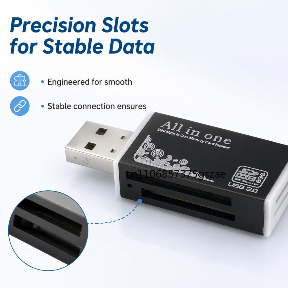 2 in 1 USB2.0 Card Reader Micr - огляд і ціна Laptop Accessories World