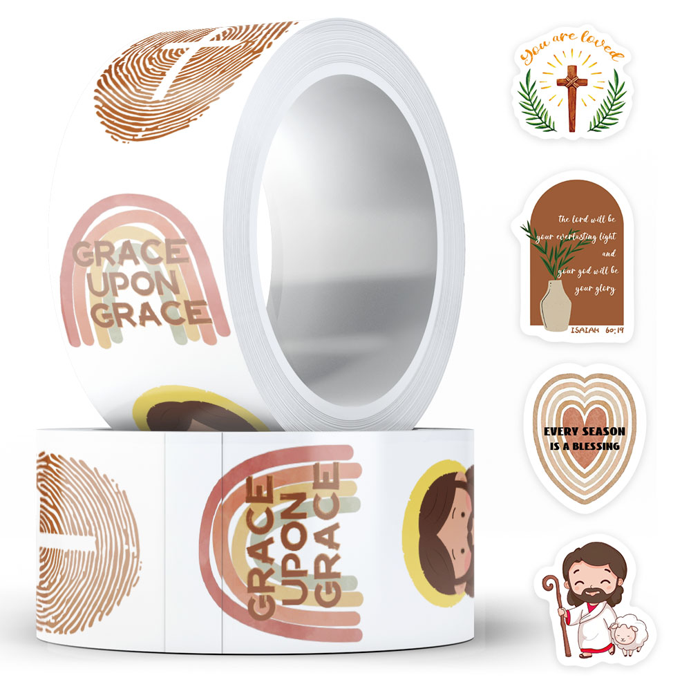 500pcs Jesus Bible Sticker For - огляд і ціна Laptop Accessories Decoration