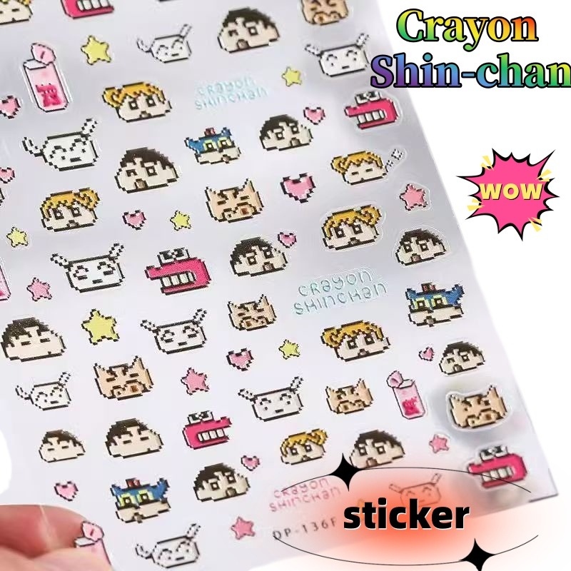 Crayon Shin-chan Creative Pape - огляд і ціна Laptop Accessories Decoration