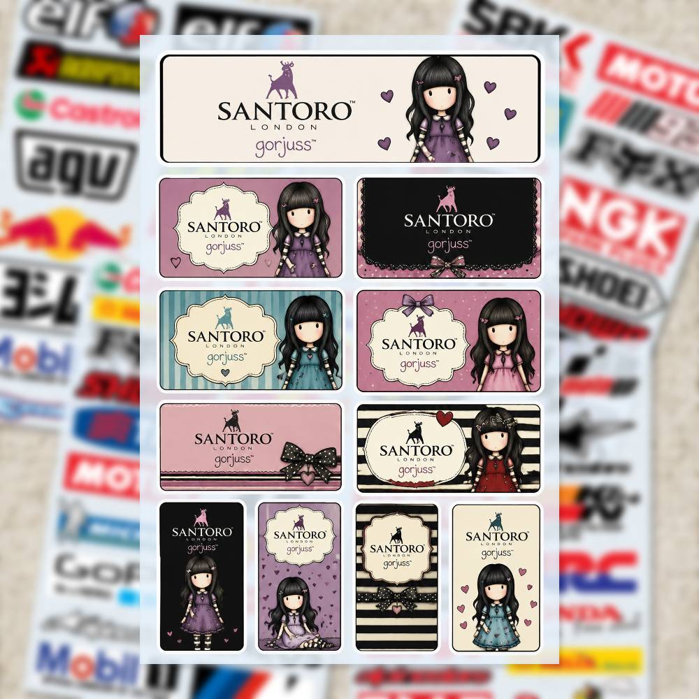 SA-ntoro Gorjuss Stickers Moto - огляд і ціна Laptop Accessories Sa