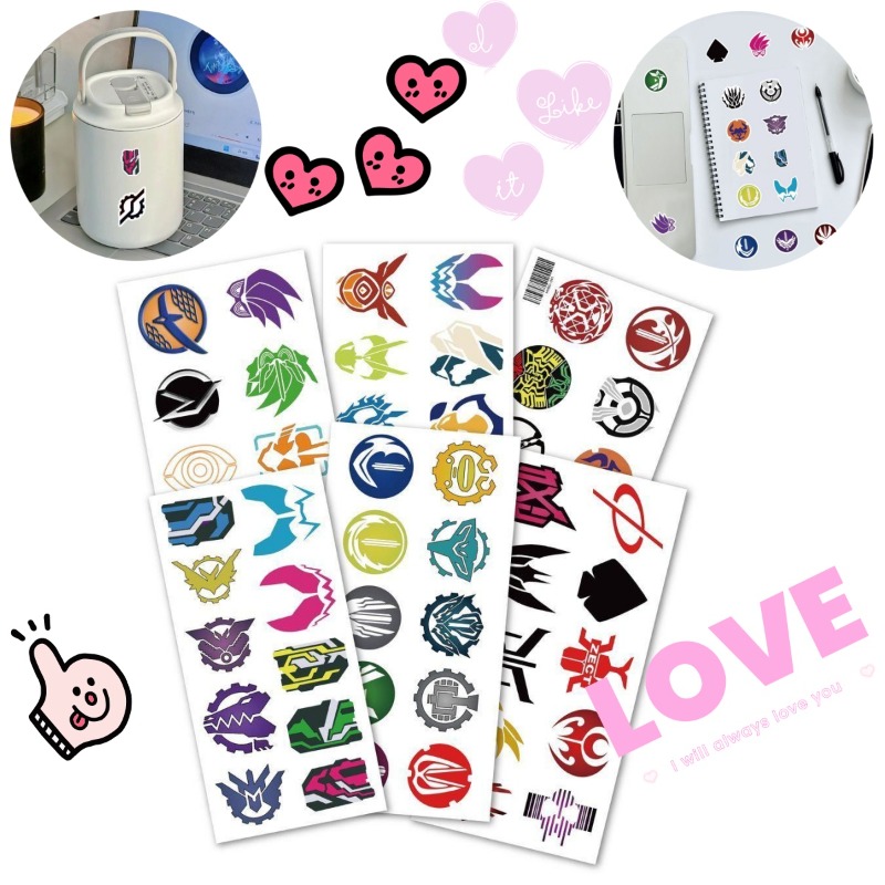 60 Sheets Kamen Rider Logo Sti - огляд і ціна Laptop Original Accessories